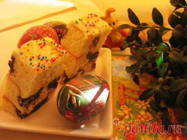 Пляцок з маково-горіховими кульками / Пироги / Кукорама — смачні рецепти!