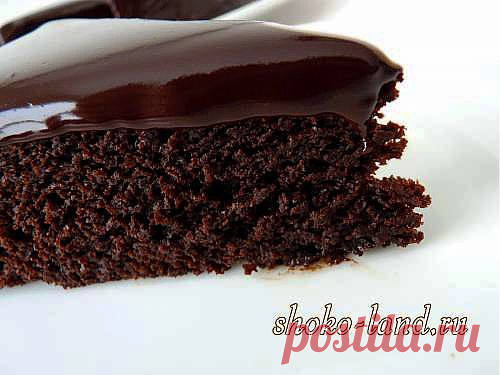 Шоколадный манник на сметане без муки - Рецепты выпечки