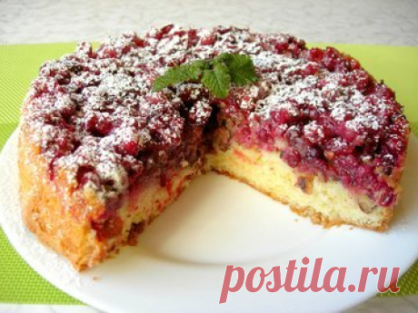Бостонский клюквенный пирог - простой и вкусный рецепт с пошаговыми фото