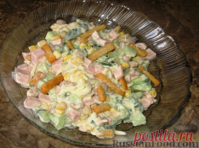 Рецепт: Вкусный салат на RussianFood.com