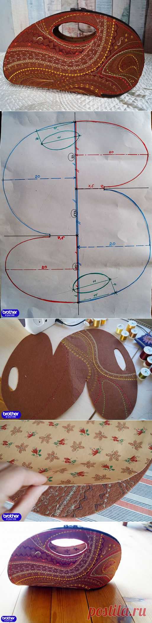 Необычная сумочка своими руками!