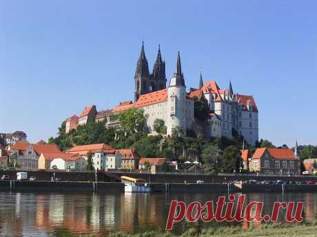 Замок Альбрехтсбург / Albrechtsburg, первый замок Германии.