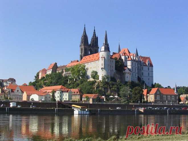 Замок Альбрехтсбург / Albrechtsburg, первый замок Германии.
