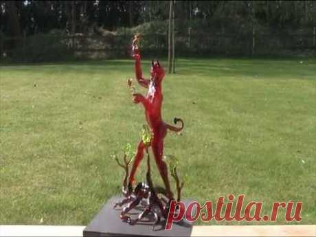 Glass Devil made by Lucio Bubacco