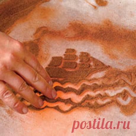 Делаем сами: Световой экран для рисунков из песка. Мастер-класс