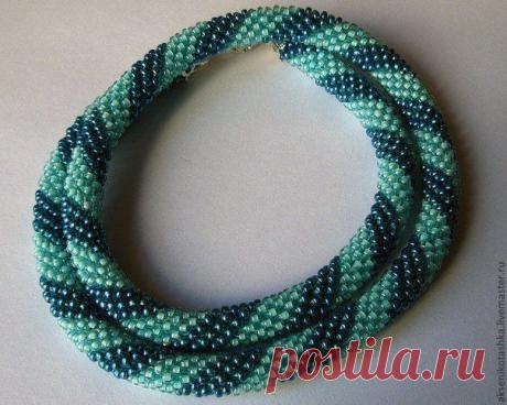 Бисерный жгут, связанный крючком — DIYIdeas
