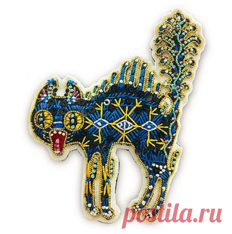 Сказочные броши с этническими мотивами от Tilia Embroidery Studio | Журнал Ярмарки Мастеров