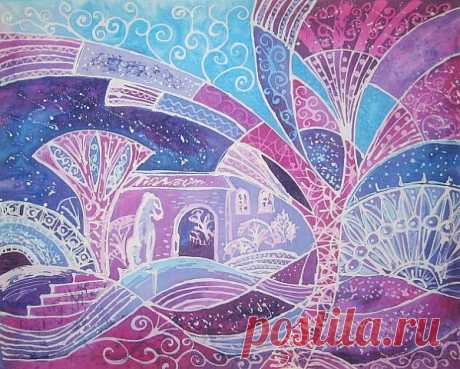 Батик Евгении Семенович | 3 фотографии