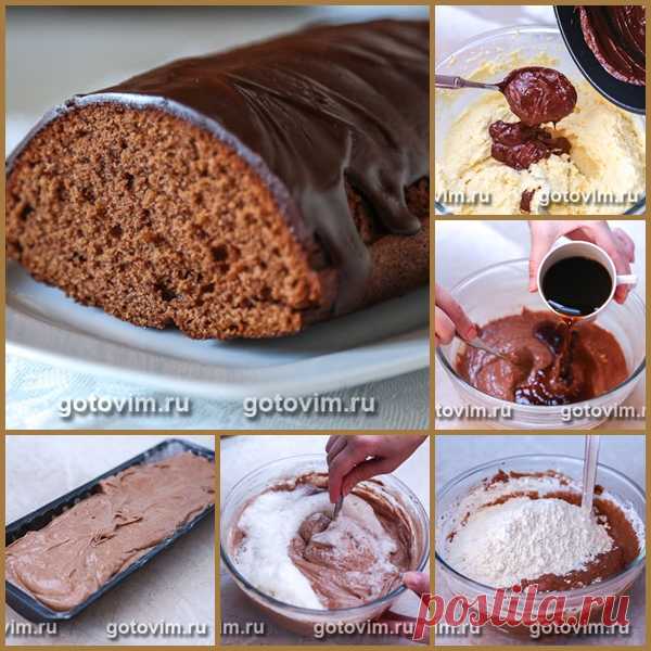 Шоколадный кекс с кофе и ликером