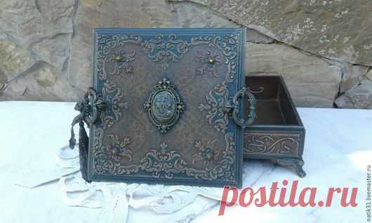 Купить Винтажная шкатулка 