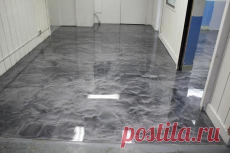 Эпоксидное покрытие для пола, которое станет настоящим эксклюзивом | Мой дом