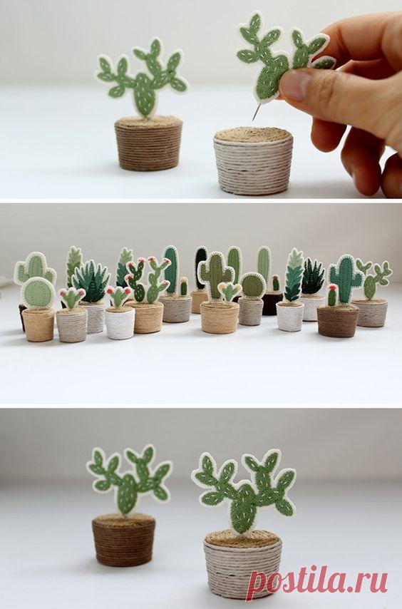 Кактус, почему не И крошечные дома в pinterest