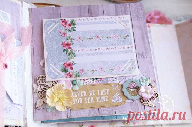 Bee Shabby: Tea Time. Мини-альбом от Инны Aprel_ka