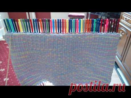 Weaving sticks 35 for 99p !!!!!  These work brilliant look at my baby blanket.