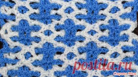 Узор &quot;Веселая пчелка&quot;, видео мастер-класс - Вязание - Страна Мам