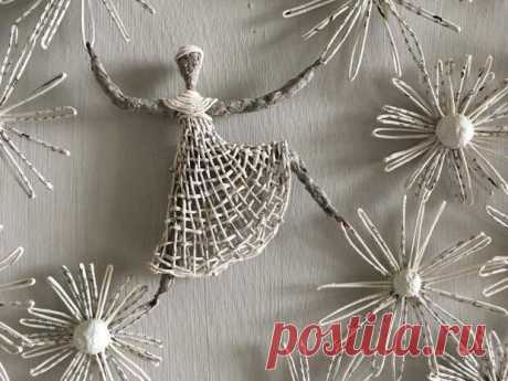 Minnamarina Tammi. Газетные трубочки - Сам себе мастер - медиаплатформа МирТесен