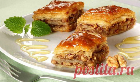 Вкуснейшая пахлава. Я храню этот рецепт уже много лет — Мир интересного