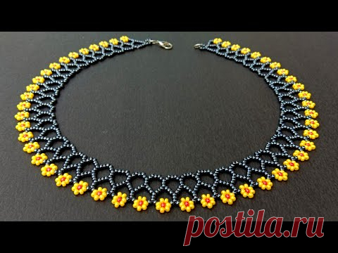 Flower Chain Necklace//How To Make Necklace At Home// Useful & Easy