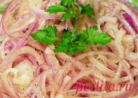 Салат из лука "Чипполино"