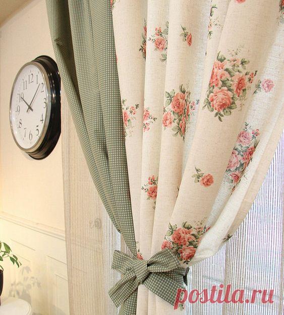 Шторы для кухни: 20 идей модного комбинирования - Золотые Советы