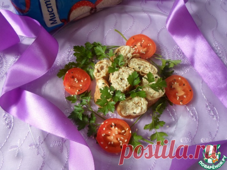 Блинные роллы с тунцом Кулинарный рецепт