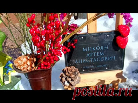 Его убuл единоутробный брат. Могuла сына Стаса Намина. Новодевичье кладбище.