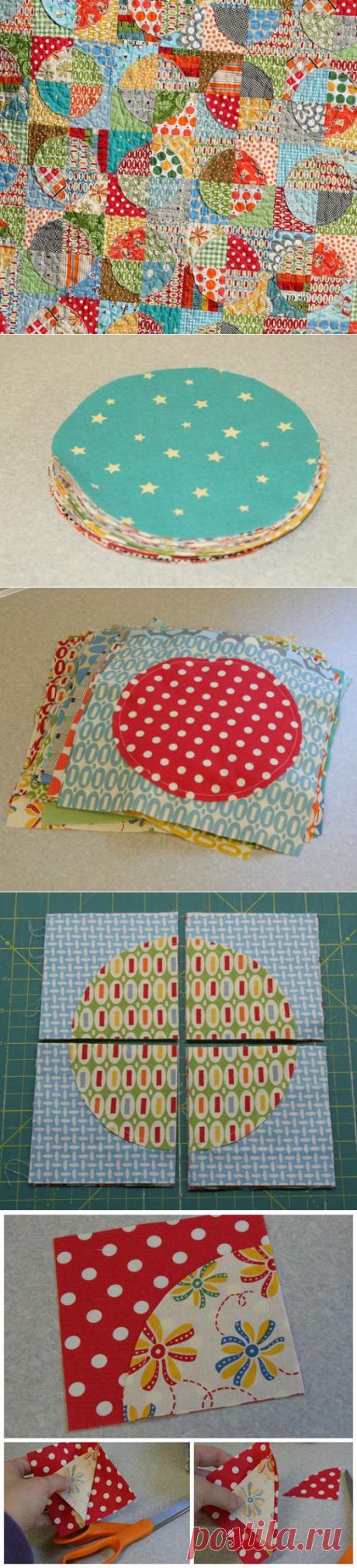 Резанные Круги . Одеяло .