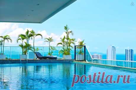 Luxury 1 bed condo, The View 1801 в Паттайя
