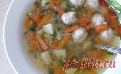 Диетический суп с куриными клецками - пошаговый рецепт с фото на Повар.ру