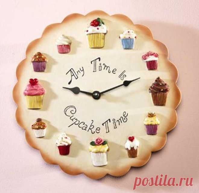 ⒽⓂ Настенные часы на кухню - 40 фото идей - HappyModern.RU