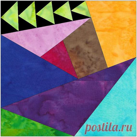 Crazy Geese 4 Paper Foundation Piece Quilting от HumburgCreations