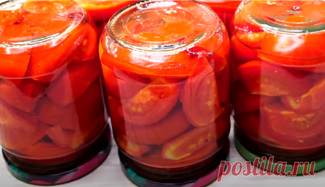В этом году помидоры закатываю только таким способом, всю зиму как свежие | Всё возможно - своими руками | Яндекс Дзен