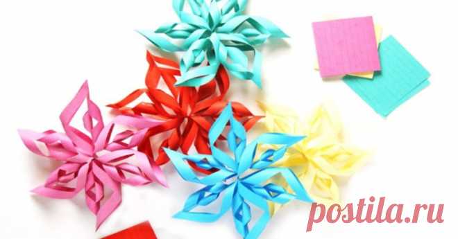 Как украсить дом красивыми объемными снежинками — I Love Hobby — Лучшие мастер-классы со всего мира!