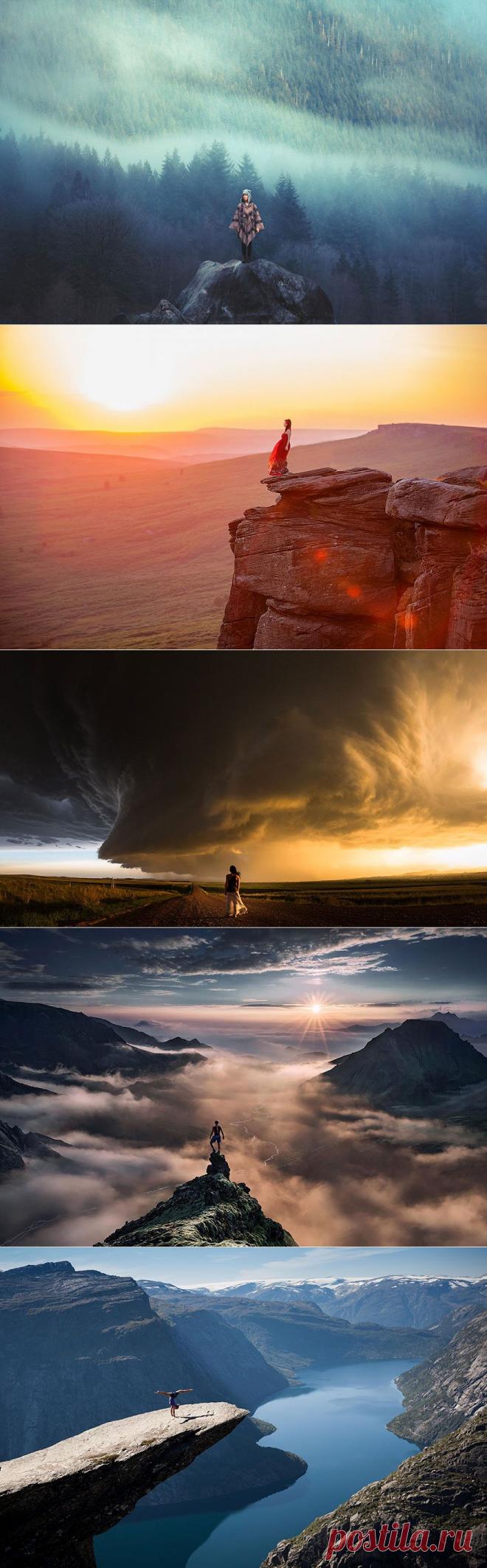 Маленький человек в огромном мире. Уникальные фотографии.