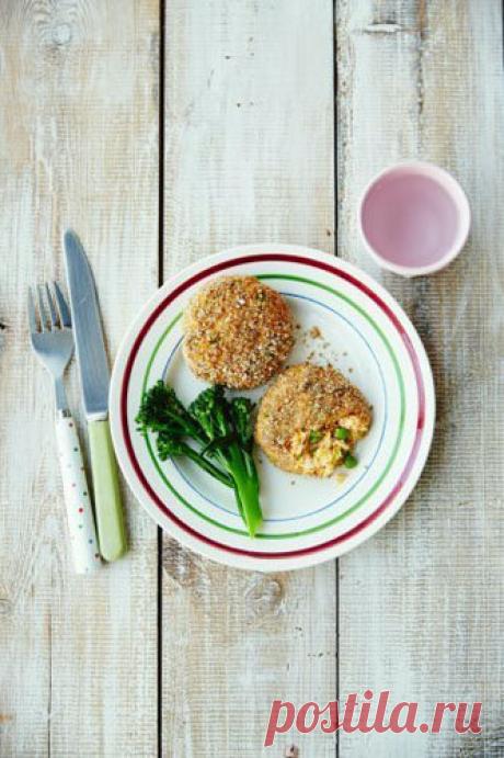 Рыбные котлеты в духовке рецепт | Рецепты Джейми Оливера