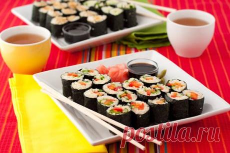 Как сделать суши в домашних условиях: рецепты пошагово с фото