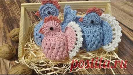 ПАСХАЛЬНАЯ КУРОЧКА крючком / Easter chicken Crochet