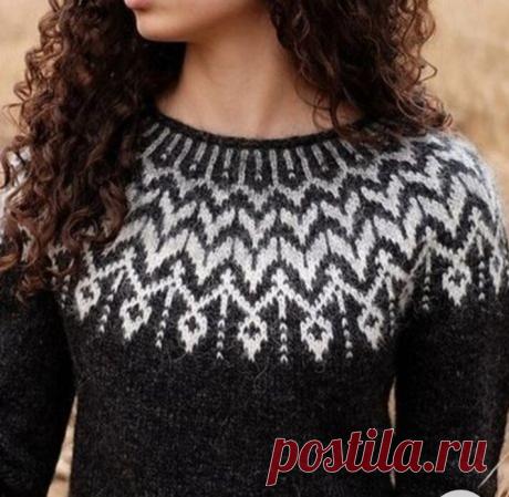 Несколько моделей с жаккардовой кокеткой в Вашу копилку. | Всё в жизни связано. | Яндекс Дзен