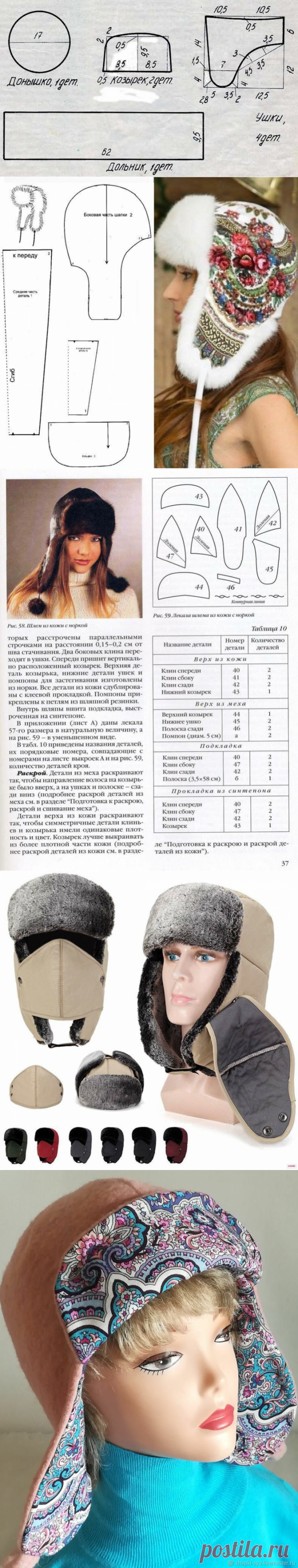 Шапку сшить? Легко) Выкройки прилагаются! | Вяжем, лепим, творим, малюем) | Яндекс Дзен