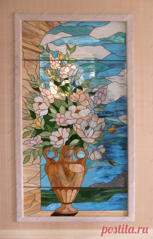 Витражи | Художественная ковка изделий из металла - компания Артковка г. Оренбург ( мебель, ворота, заборы, люстры, теплицы, фонари )