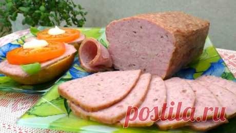 Мясной хлеб, самый простой и вкусный рецепт колбасы без оболочки. | Валентина Сидорова | Дзен