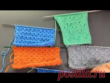 Knit Pinwheel / Вертушка / Вязание спицами