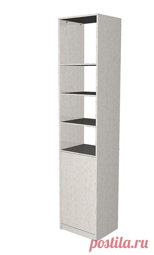 Правый пенал гардеробной комнаты... Визуализация bCAD