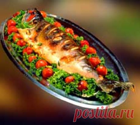 Как запечь обалденную скумбрию!