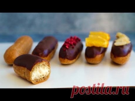 ПП ЭКЛЕРЫ! НИЗКОКАЛОРИЙНЫЕ! ПП рецепты БЕЗ САХАРА!