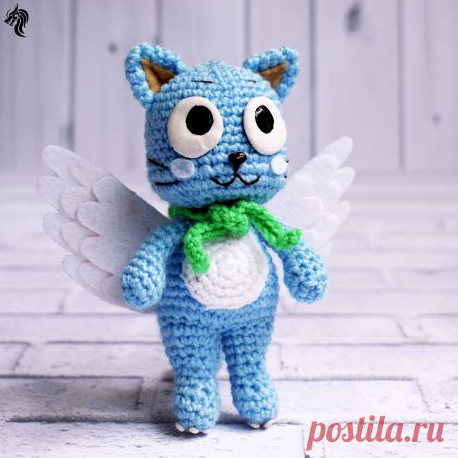 PDF Хэппи. FREE amigurumi crochet pattern. Бесплатный мастер-класс, схема и описание для вязания амигуруми крючком. Вяжем игрушки своими руками! Fairy Tail, Хвост Феи, кот, котик, кошка, котенок, cat, kitten, chat, gato, kater, kočka, kedi. #амигуруми #amigurumi #amigurumidoll #amigurumipattern #freepattern #freecrochetpatterns #crochetpattern #crochetdoll #crochettutorial #patternsforcrochet #вязание #вязаниекрючком #handmadedoll #рукоделие #ручнаяработа #pattern #tutorial #häkeln #amigurumis