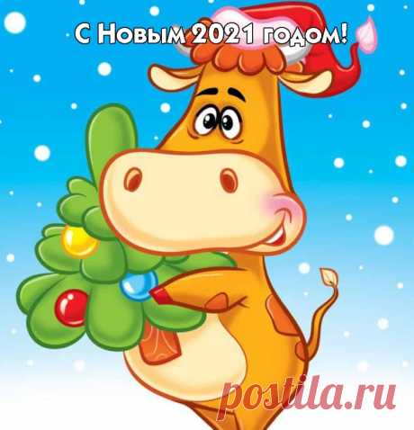 Новогодние тосты и поздравления с годом Быка 2021 в стихах и прозе