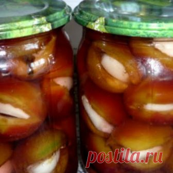 Маринованные сливы с чесноком../ Может быть на первый взгляд вам покажется,что…