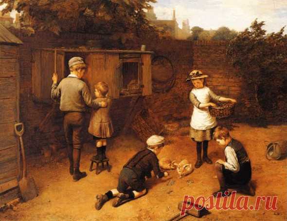 Гарри Брукер (1848 - 1940, Inglese) | Я дитя