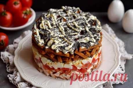 Салат Курица под кайфом